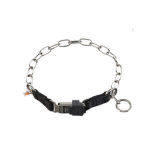 HS SS Choke Collar with Click Lock