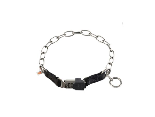 HS SS Choke Collar with Click Lock