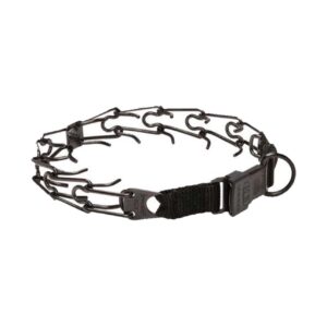 HS SS Black Prong Collar